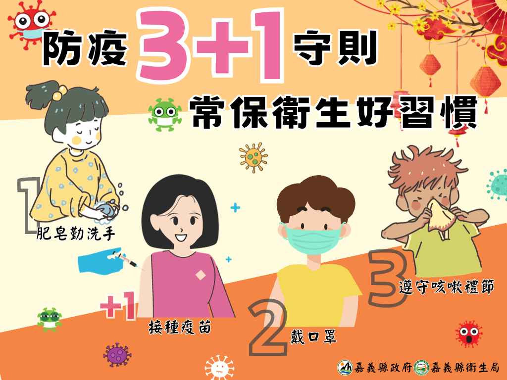流感、新冠疫情上升!嘉義縣打疫苗送10劑快篩
