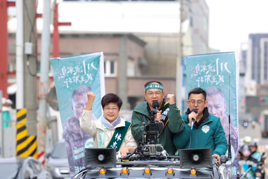 黃金週/川流不息大車掃 王義川林志潔力拚民進黨國會過半 194 黃金週/川流不息大車掃 王義川林志潔力拚民進黨國會過半 193