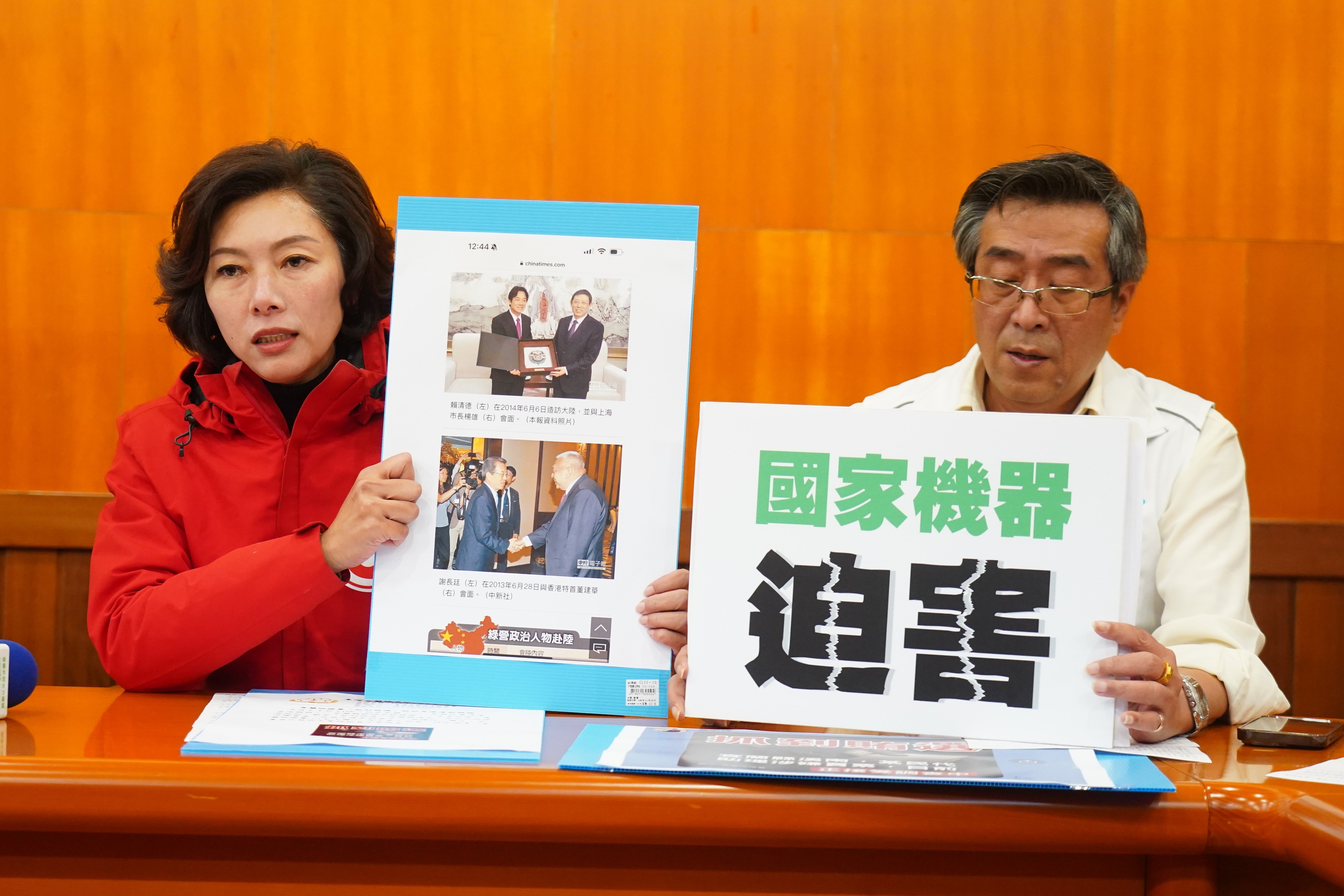 宜蘭立委選情激烈,藍營痛批民進黨動用國家機器,利用檢調介選。林泊志攝