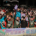 蔡其昌清水紙風車活動 寒夜仍吸引3000民眾參與
