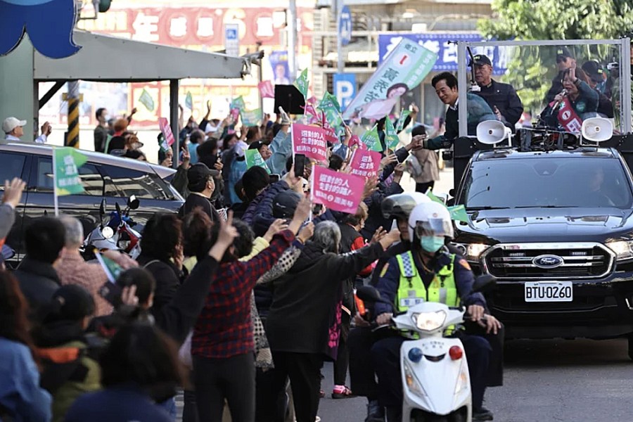 接棒蕭美琴戰貓助選 賴清德搶攻中彰投選票 218 接棒蕭美琴戰貓助選 賴清德搶攻中彰投選票 217