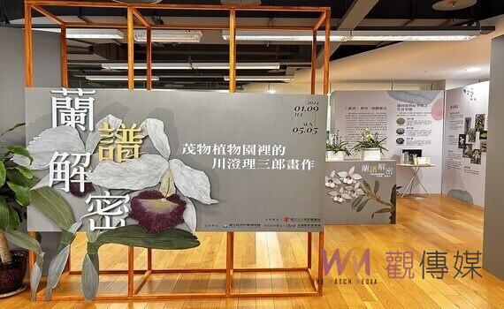 呈現精湛手繪植物畫作!國資圖鎮館之寶《蘭譜》解密