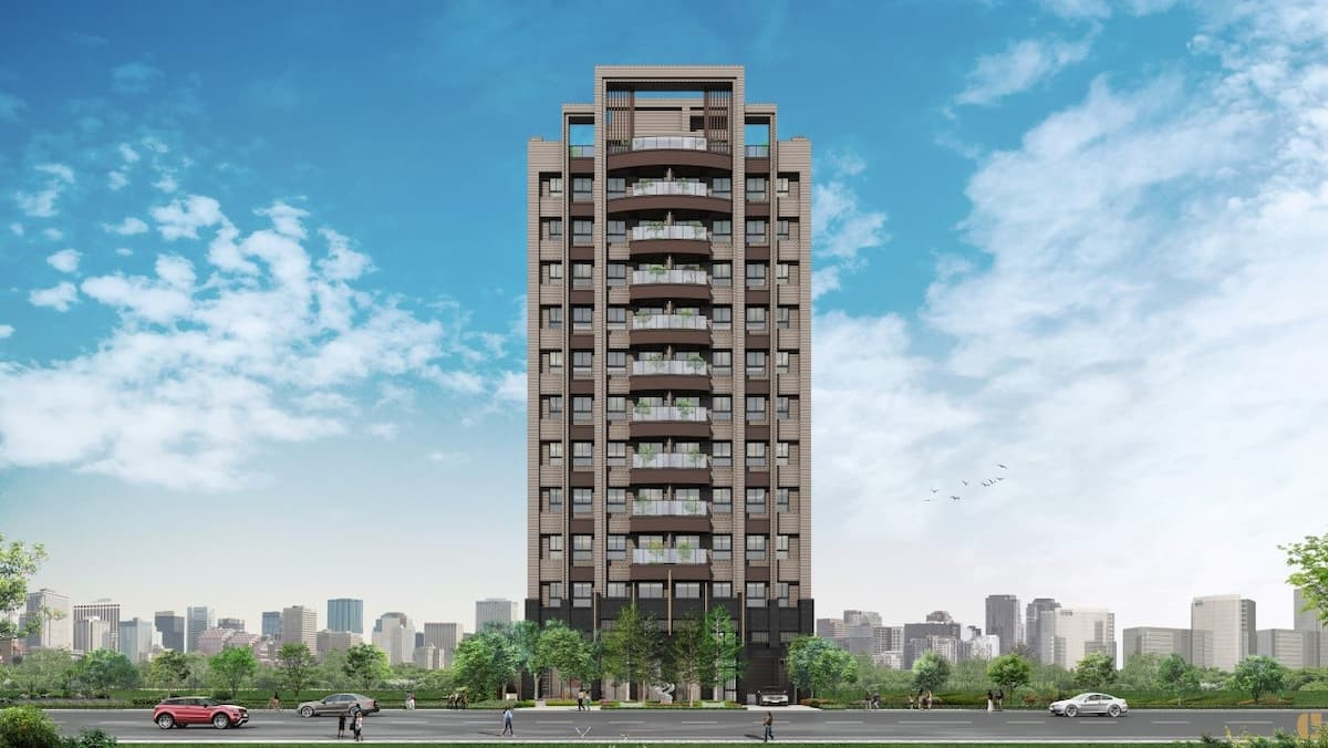 合祥雲森將成為南彰地標建築。(圖/3D示意圖)