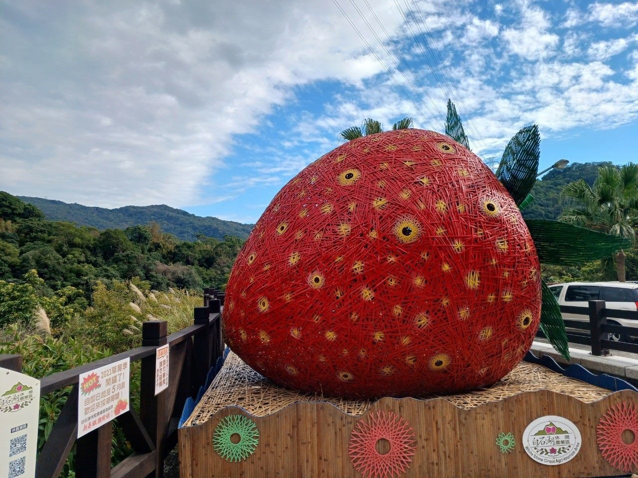 北市白石湖草莓樂遊 親子共度鄉村風情