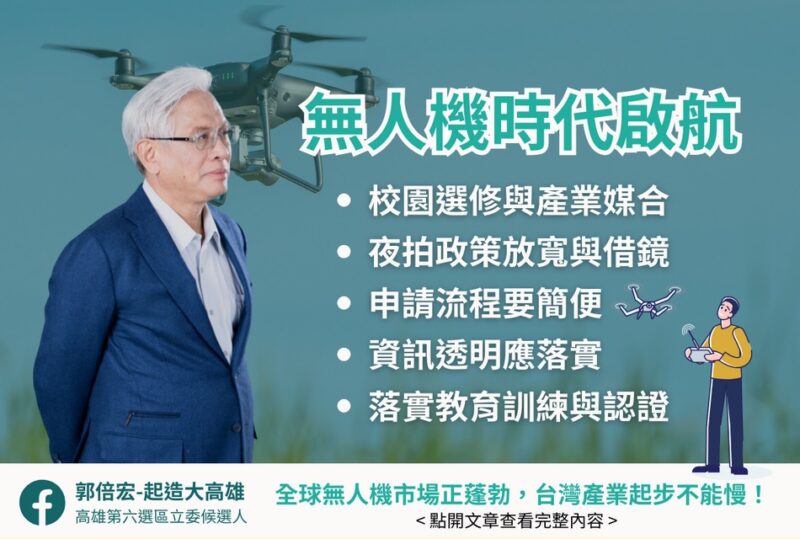 郭倍宏提出空污政見　地方居民的權益，讓關心地方的郭倍宏來發聲！