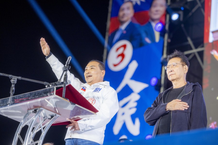 選票不要浪費「白」投! 侯友宜再喊「一定推藍白聯合政府」 212 侯友宜、趙少康資料照。