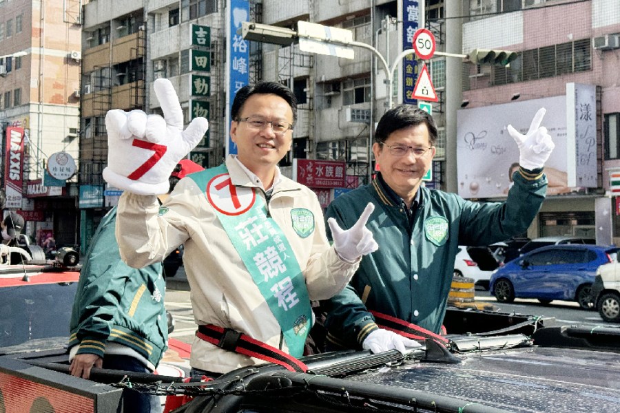 台中藍綠市長鼎力支持 莊競程靠醫工背景 黃健豪說建設台中 211