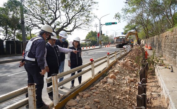 中市建設團隊紓解西屯路及都會園路水患 淹水點改善力拼6月底完成