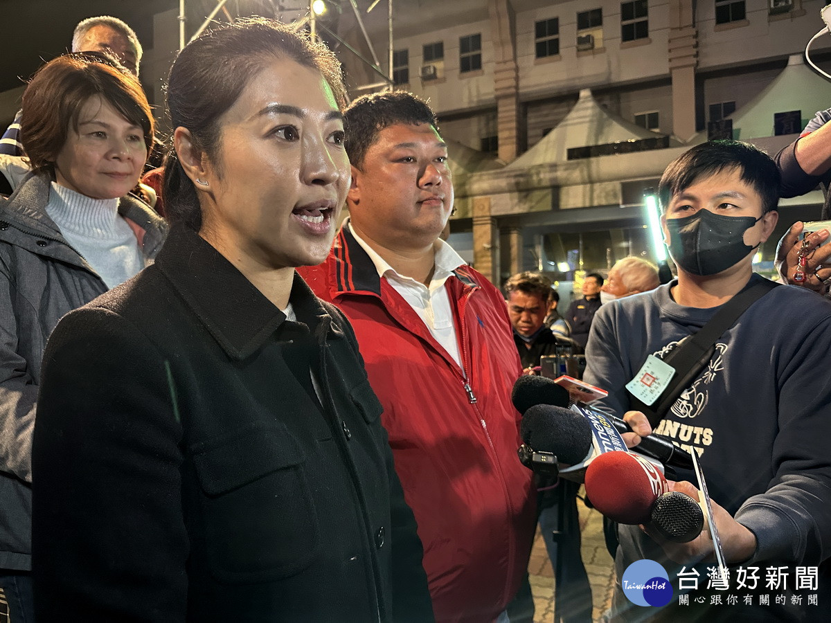 許淑華縣長期許未來齊心努力。(記者扶小萍攝)