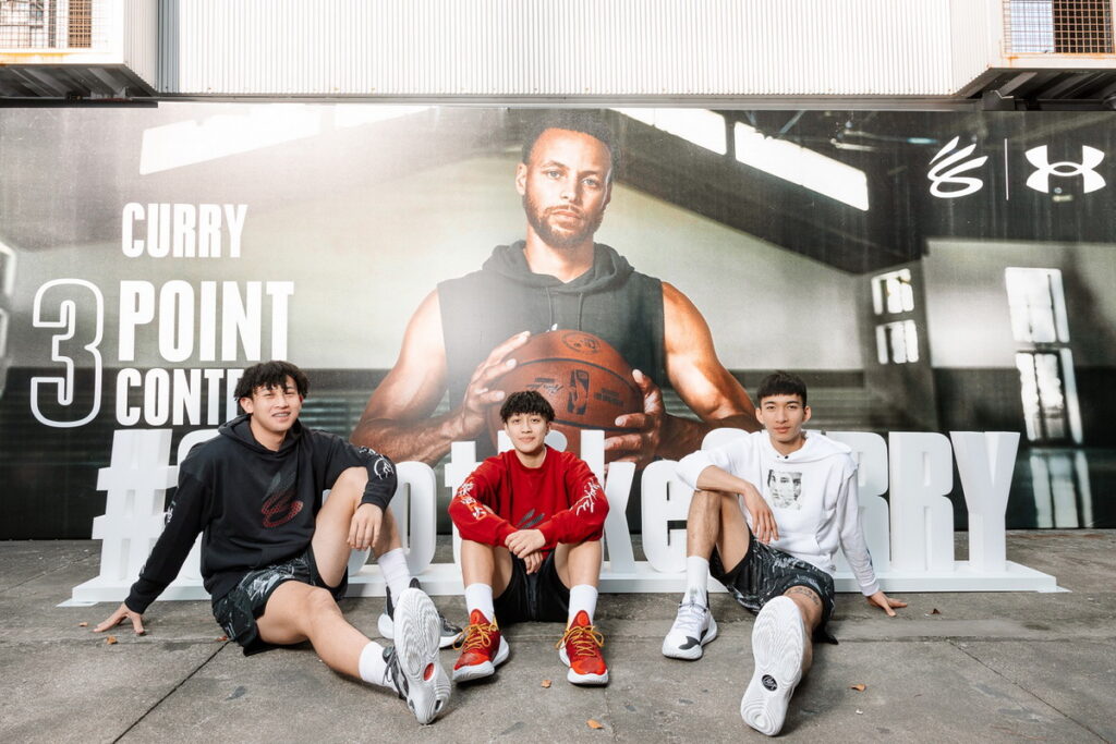 全台首場《#ShootLikeCurry三分球大賽》週末火熱登場!跨世代聯名亮相!