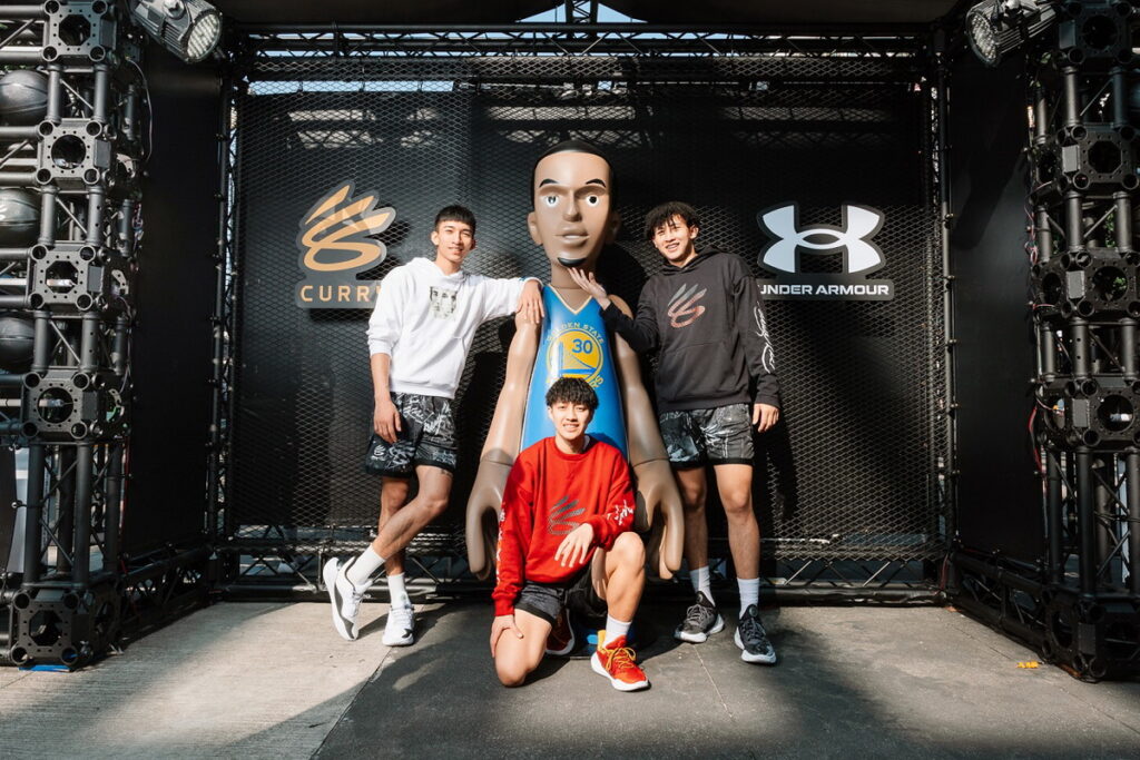 全台首場《#ShootLikeCurry三分球大賽》週末火熱登場!跨世代聯名亮相!