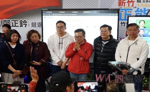 新竹市立委4腳督廝殺 國民黨鄭正鈐宣布當選