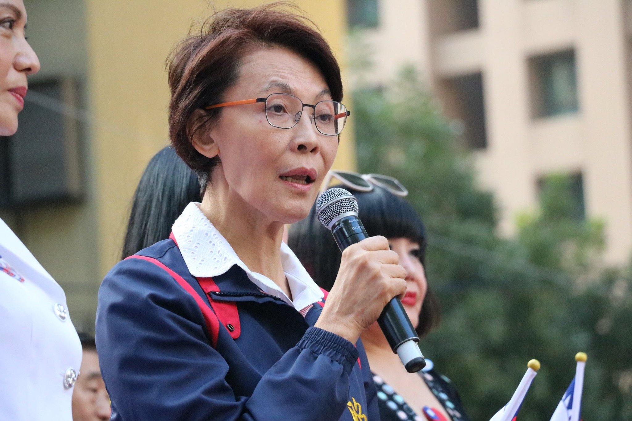 黃昭順選前曾說「選輸跳蓮池潭」，如今表示是開玩笑的談話。翻攝黃昭順臉書