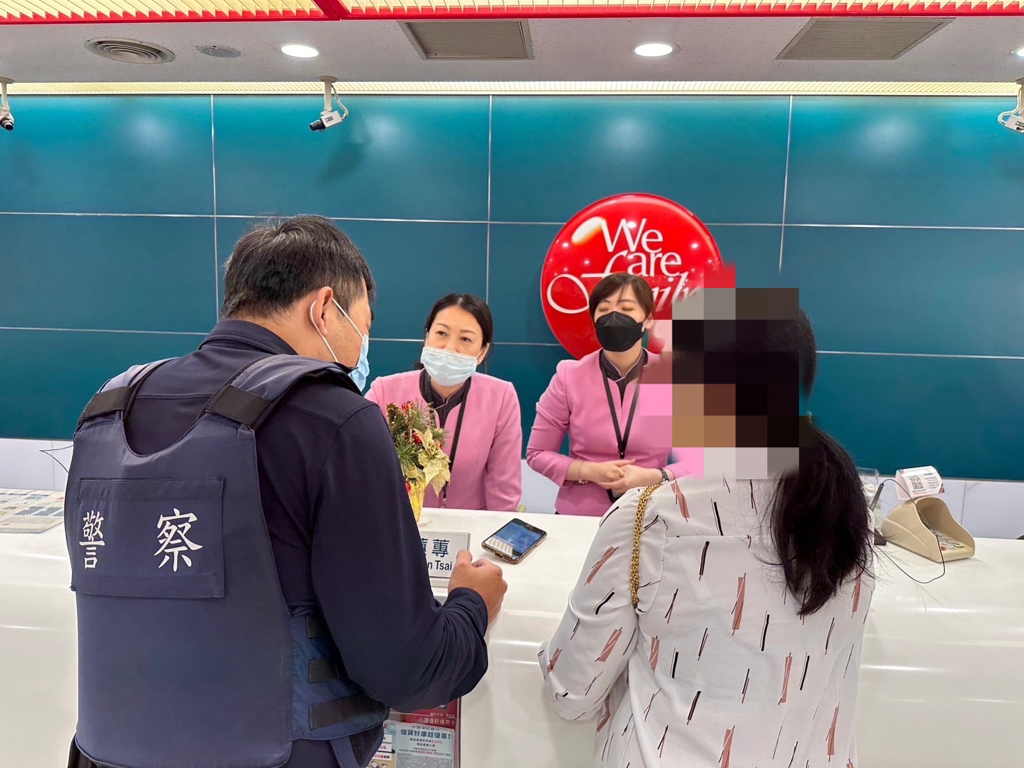 婦人求職做代工險當人頭戶 警即刻救援阻詐