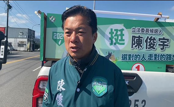 勝選首日謝票 陳俊宇:服務不分黨派督促中央履行對宜蘭的承諾