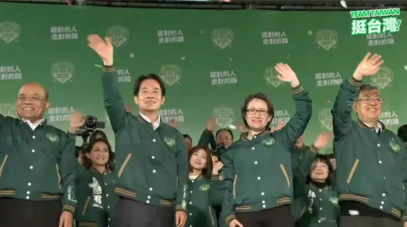 賴清德僅獲得40.05%的選票支持(即558萬餘票)來看,與4年前蔡英文817萬票相較,少了259萬票左右,因此他的勝選感言,講得多少有點心虛。