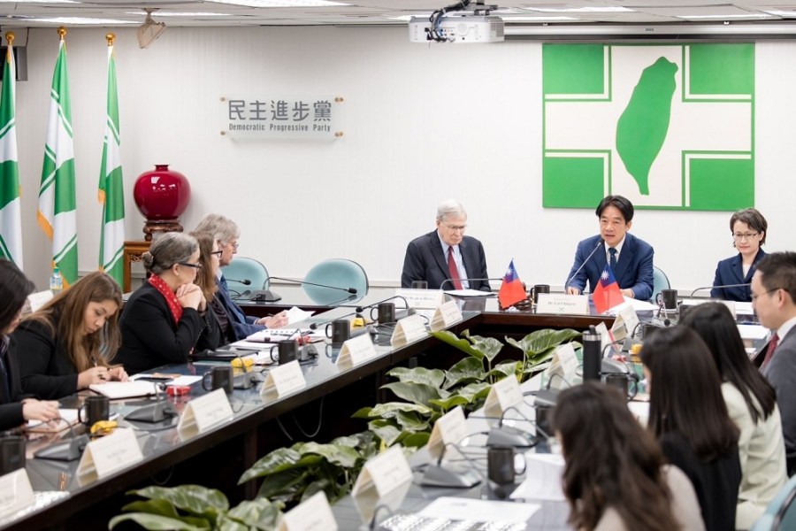 美代表團來台祝賀當選 賴清德:展現對台灣民主的強勁支持 222 美代表團來台祝賀當選 賴清德:展現對台灣民主的強勁支持 221