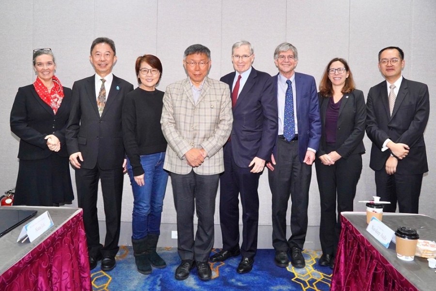 會面美國代表團 柯文哲:台美關係不會因哪個政黨執政而有改變 224 會面美國代表團 柯文哲:台美關係不會因哪個政黨執政而有改變 223