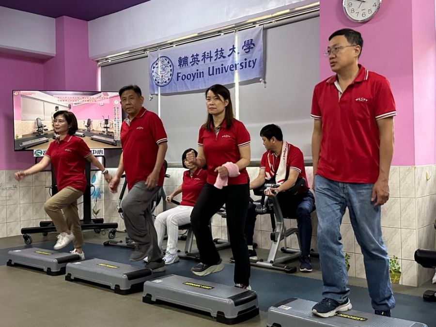 輔英科大提倡輕適能自主運動 教職員工享瘦健康