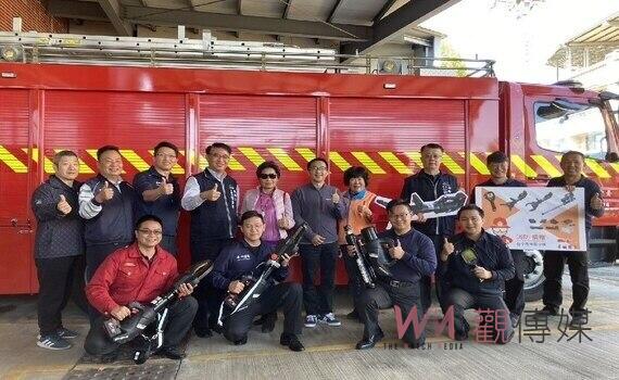 感謝市民熱心公益！中市神岡區姚女士 捐贈消防救災器材