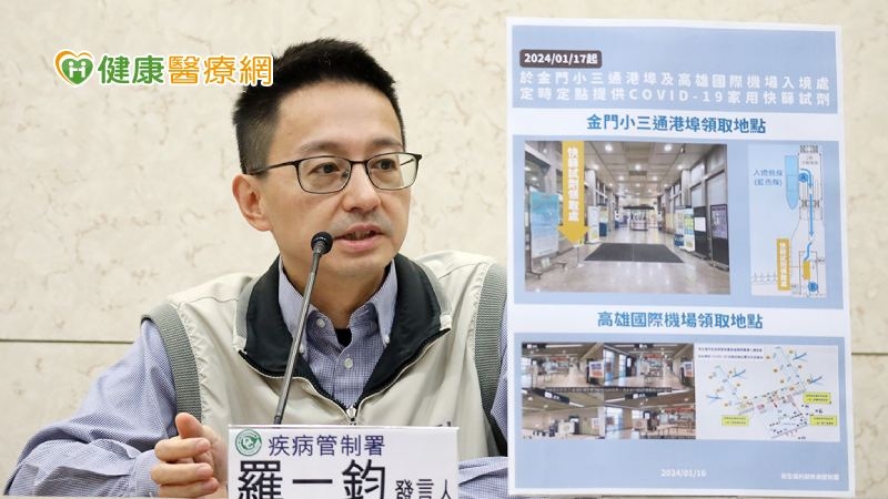 新冠疫情升溫 不只桃機!1/17起出入境免費快篩試劑「這2處」也可領