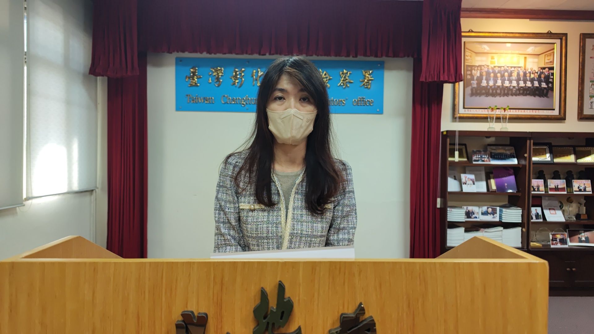 ▲員林公園隨機砍人案!兇嫌以菜刀狂襲路過女性,彰化檢方依殺人未遂罪起訴。(記者張溎壕攝)