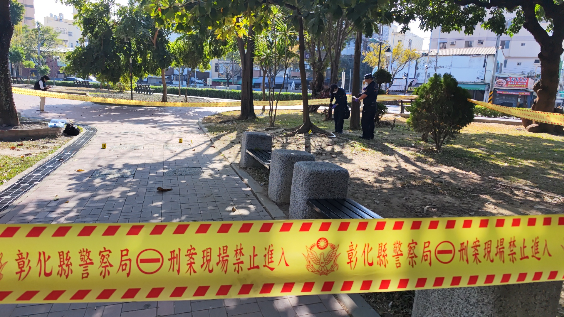 ▲員林公園隨機砍人案！兇嫌以菜刀狂襲路過女性，彰化檢方依殺人未遂罪起訴。（資料照片）