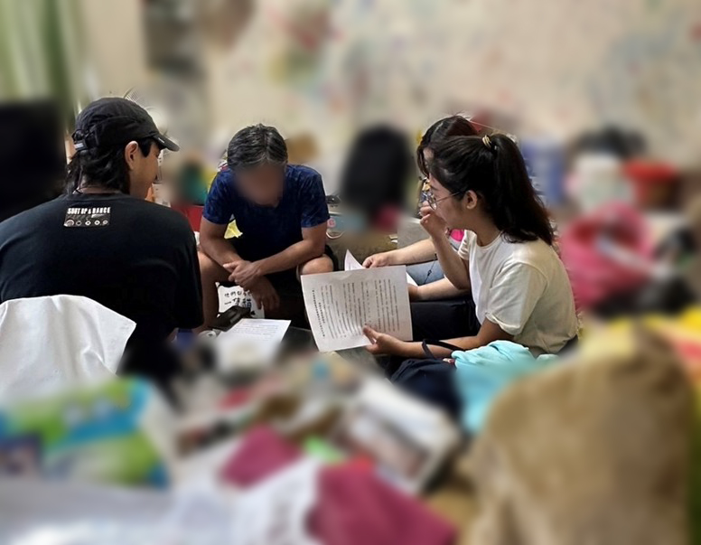 新北家防中心社工化身「居家整聊師」  從環境斷捨離到重新梳理家庭關係　讓生活回到正軌