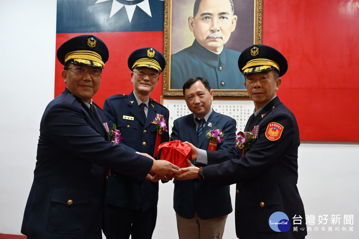 臺東縣警察局卸、新任局長交接典禮　王志輝期勉持續捍衛臺東治安