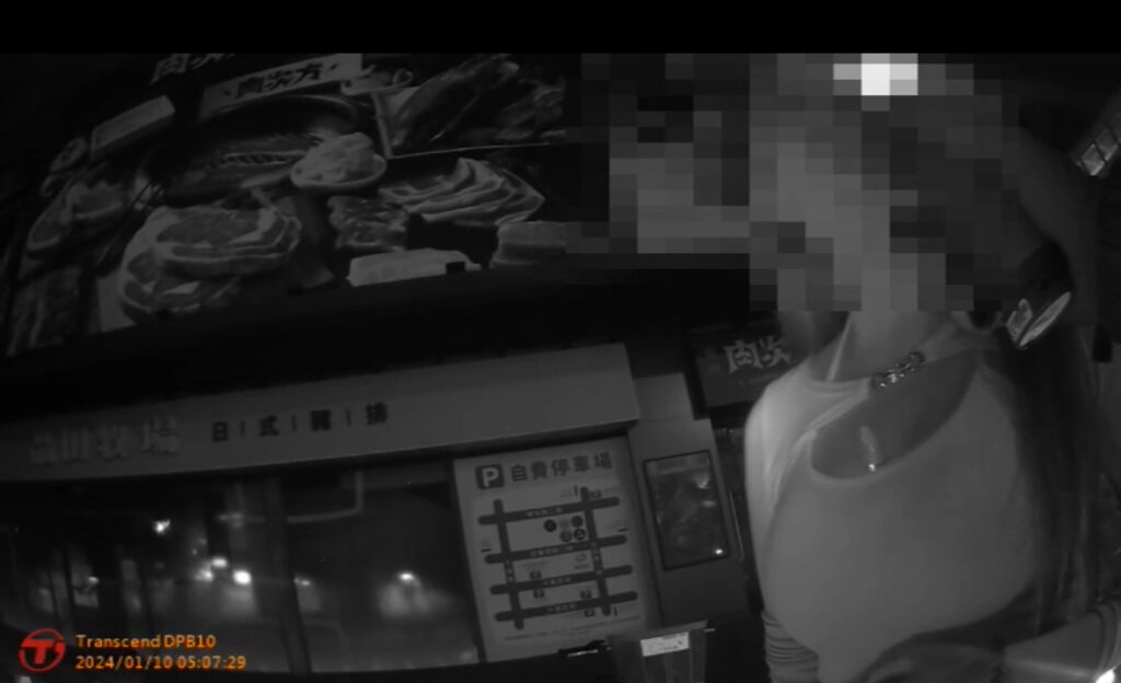 ▲圖說:張姓女子吃完燒酒雞後無照駕車,酒測值超標,酒駕無照全都罰 (圖/台中市政府提供)