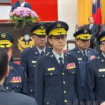 ▲高雄市警局今（17）日舉行新任分局長、大隊長交接儀式。（圖／記者金東天攝）
