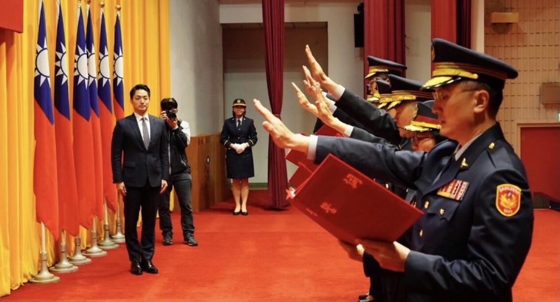 蔣萬安提出警政四大重點工作目標及核心價值 期許打造安全之都