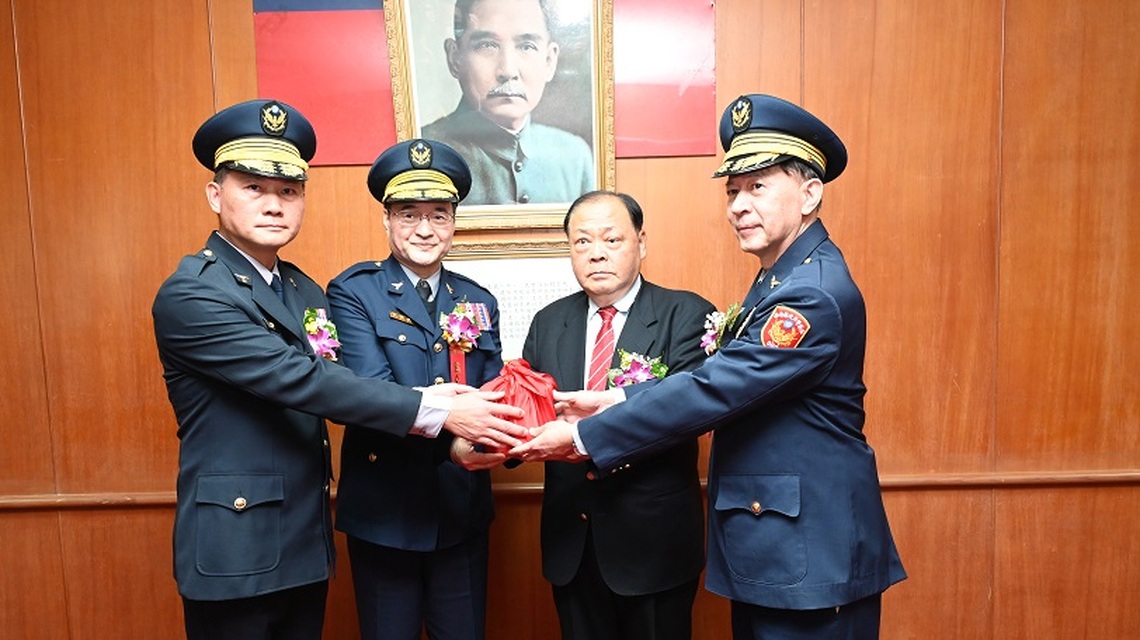 澎縣府警察局長李名昌履新 陳光復歡迎並期許為澎湖的未來共同打拼