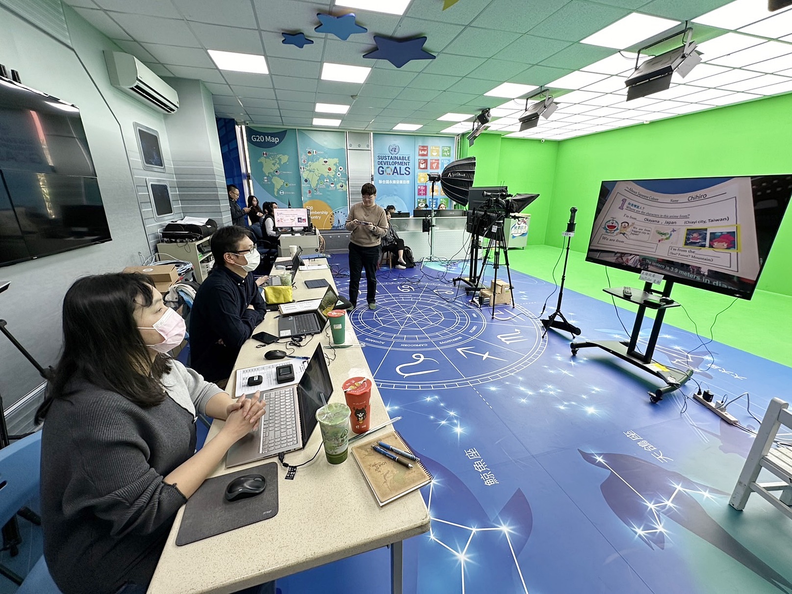 5G XR全英國際教育數位共學課程,全國首發