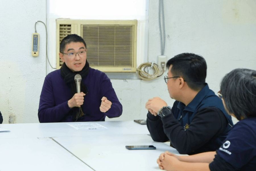 謝國樑諾四接納民團意見 議員轟台電塞有空污發電廠到基隆 203 照片來源:基隆市政府