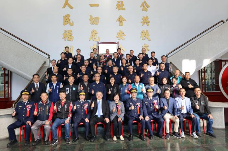 雲林警長新卸任交接典禮 張麗善期勉戮力以赴