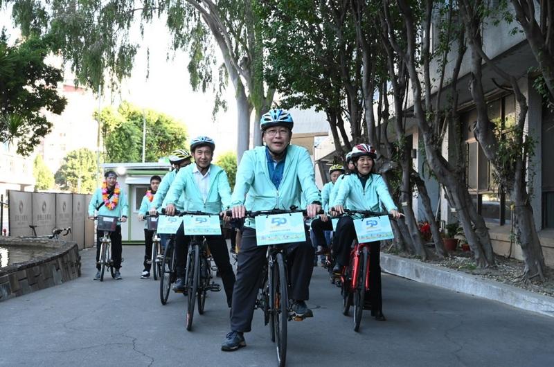 台水歡慶50週年 單車環島接力象徵世代傳承