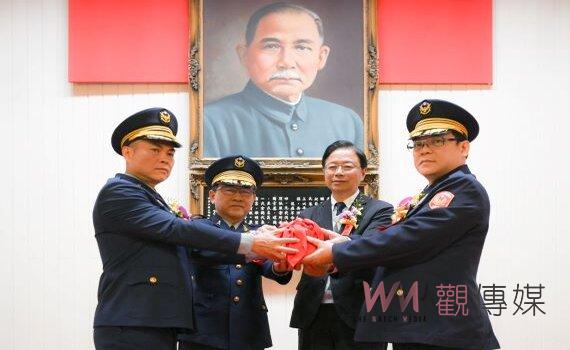 桃市警局9機關首長聯合交接 市府勉落實維護治安與交通