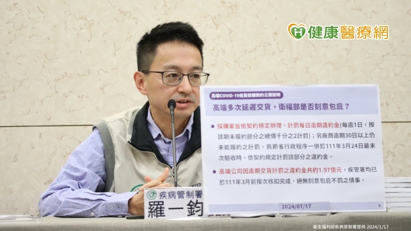 包庇高端? 羅一鈞:12度延遲交貨拿回罰金1.97億