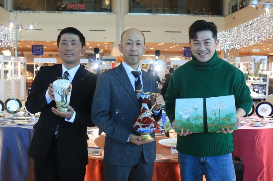 Noritake瓷繪雅集巡迴展登場 日本彩繪大師山田智嗣手繪品預購七折 217 cnews204240118a11
