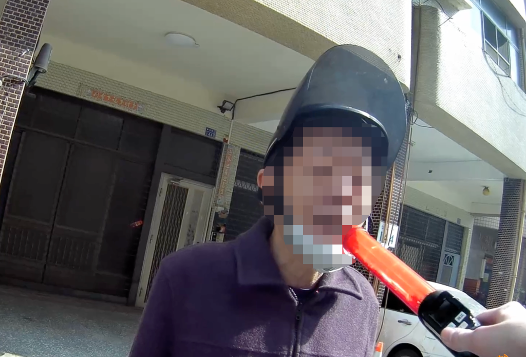 ▲經酒精檢測顯示每公升0.85毫克，再度面臨法辦！〈圖/記者蔡宗武翻攝〉