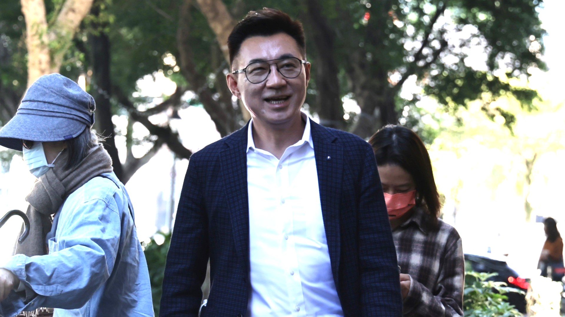 江啟臣19日表示,現在的重點是國會的事情。林啟弘攝