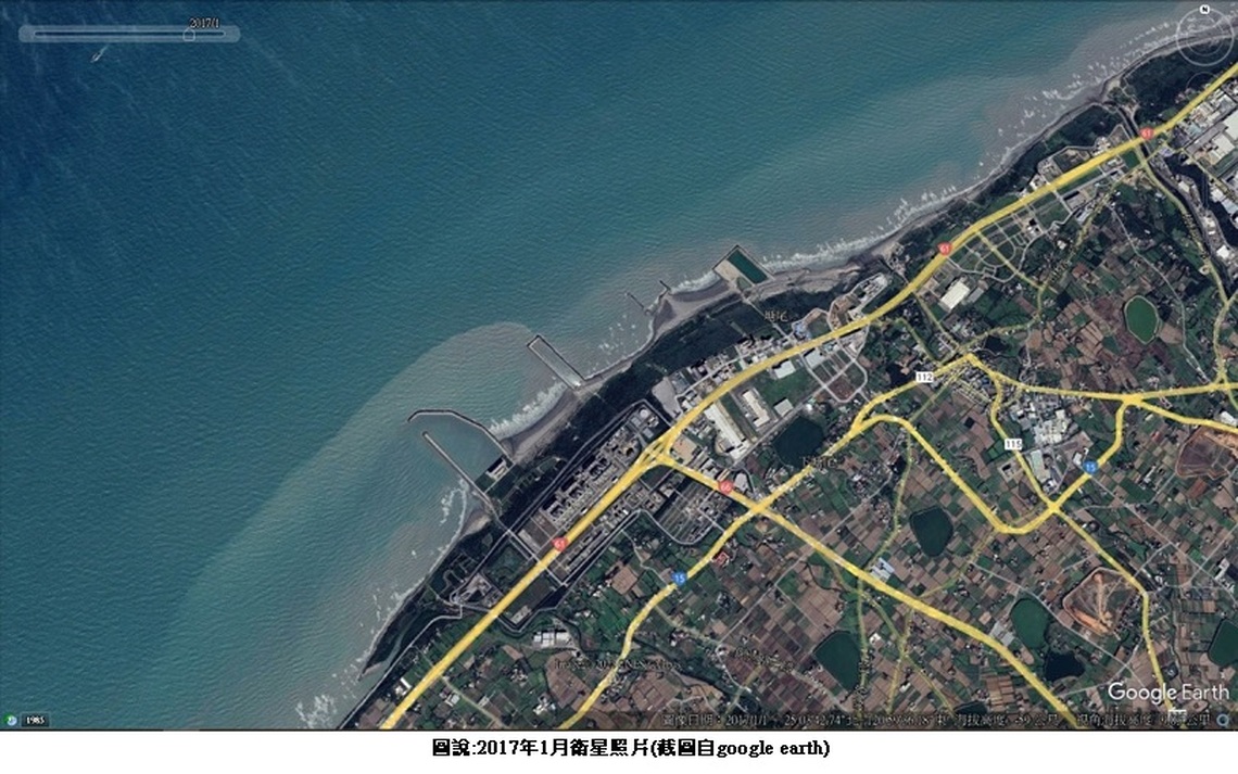 中油澄清:大潭沿岸漂沙現象自三接施工前即存在,屬自然現象,未來也將持續監測