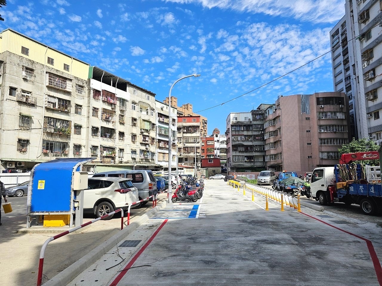 公有土地活化利用　蘆洲民族路增設機車停車格「龍」免錢