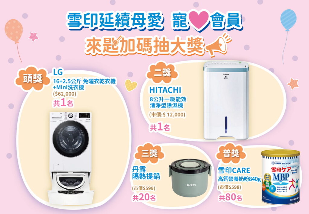 幸運兒抱走LG免曬衣乾衣機+Mini洗衣機