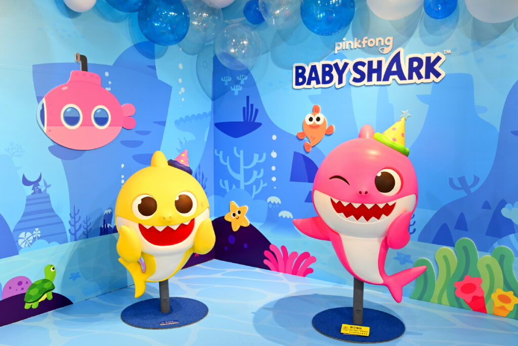 Baby Shark 的全新裝置首度登場,與大家共度新春佳節