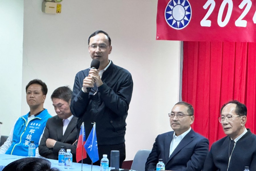 立法院副院長開放假投票? 朱立倫:尊重黨團自主 204 朱立倫20日到苗栗縣參加謝票感恩茶會。