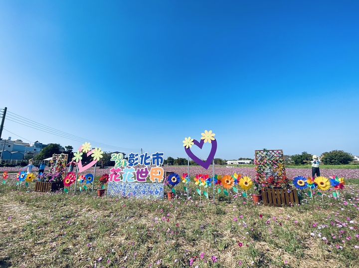 彰化市花花世界 追花海、品咖啡、拔蘿蔔的歡樂週末