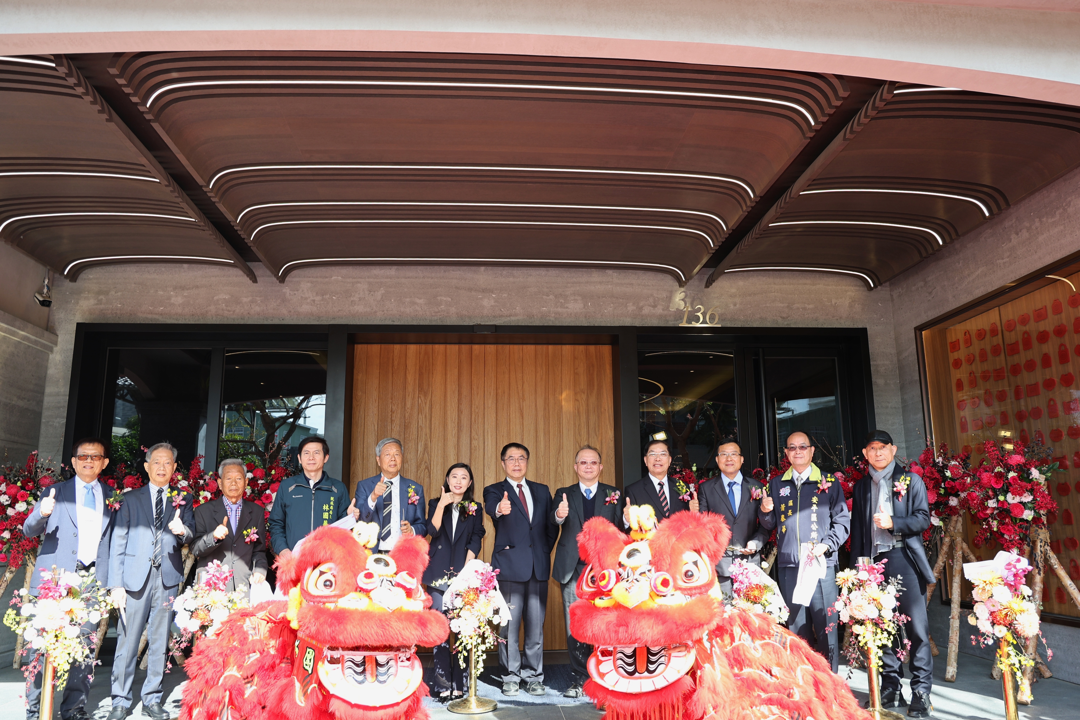 安平綉溪飯店隆重開幕　黃偉哲致賀南市觀光新里程碑