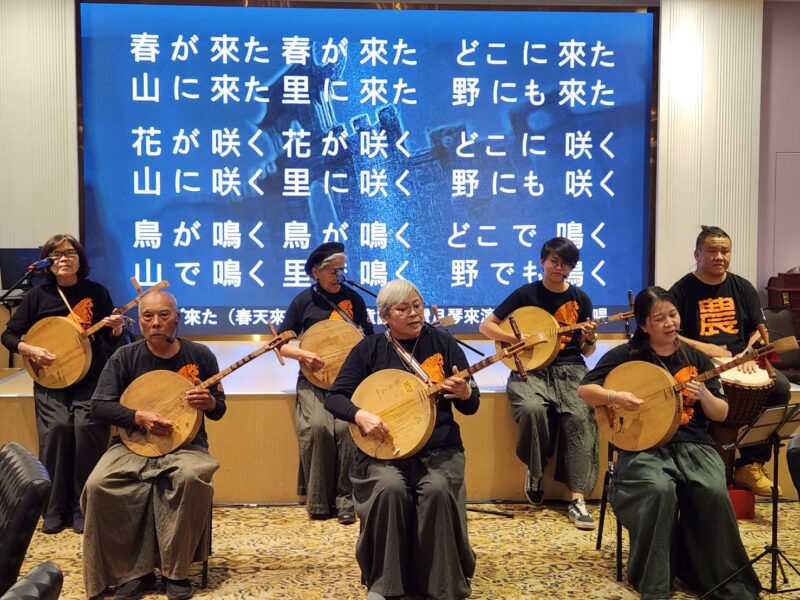 屏東農漁特產、恆春民謠迎賓　周春米與鹿兒島縣知事相見歡
